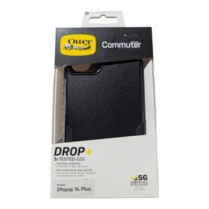 H5. OtterBox Commuter Case For Apple iPhone 14‎ Plus - Black
